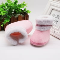 Cipele za bebe Girls plišane čizme zavoj zime tople za bebe cipele za djevojke veličine 11