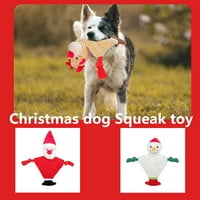 Vnanda pasa čarapa za božićne pse na igračku za čišćenje zuba za čišćenje zuba za slatko štene škripav