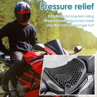 Motocikl jastuk 3D saće amortizeri motociklik sigurnosni jastuk sa plišanim jastukom