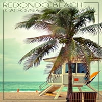 Plaža Redondo, Kalifornija, Spasilačka bašta i palma