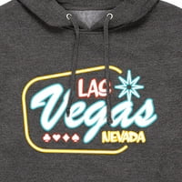 Instant poruka - Las Vegas - Muški pulover s kapuljačom od runa