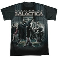 Battlestar Galactica TV serija bacio veliku fotografiju za odrasle crne leđa