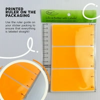 Kraljevske naljepnice za kodiranje zelene boje za organiziranje i premještanje 4 2 naljepnice za pisanje u Kraft-u, pakovanje