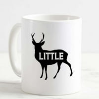 Šolja kafe malih jelena dolara lov lov na prirodu bijela čaša smiješne poklone za rad u kancelariji