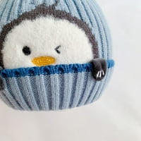Bebe zimske beske šešir crtani uzorci dizajnerski bebe zimski šešir savršeni poklon za božićnu novu