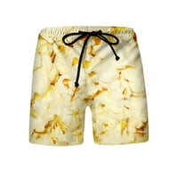 Baycosin kratke hlače muškarci realistične 3D tiskane ljetne kratke hlače Plaže Swim Swims