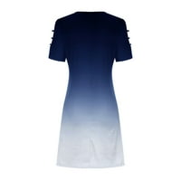 Ljetne haljine za žene Ležerne prilike za mršavljenje New Nadgran kratkih rukava hladna ramena haljina