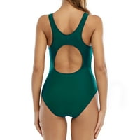 Jedan kupaći kupaći kostim za žensko odijelo za kupanje sa visokim strukom Monokini cvjetni prorezni