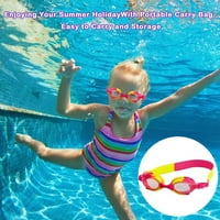 JPGIF silikonska djeca Skoogles Dječji plivački naočale visoke rezolucije Vodootporna zaštitna sredstva