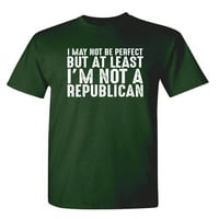 Možda nije savršena, ali barem sam republikanska sarkastična premium majica za odrasle Humor smiješan