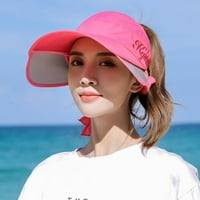 Follure Sun Hats za žene Štitnik za sunce široko elastični golf sunčani šešir prozračan znojni kapu