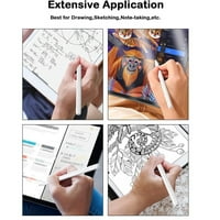 Stylus olovka za Apple iPad, magnetna olovka za pričvršćivanje kompatibilna sa iPad 6, 7, 8, 9. Gen