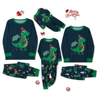 Usklađivanje obiteljske božićne pidžame božićne pidžame za obitelj plus veličine smiješne reindeer Obiteljski