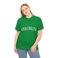 Sjeverna Karolina Slatka majica u unise grafičkim kratkim majicama