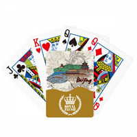 Tian An Men Bird gnijezdo Peking China Royal Flush Poker igračka karta