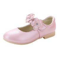 Dječje cipele Bijele kožne cipele Bowknot Girls Princess Cipele Jedne cipele Performanse cipele Djevojke