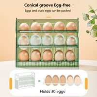 Qinghai jaja stalak za rotirajuću ručicu Dizajn zaštitnog kapaciteta Spremnik za uštedu prostora jaja