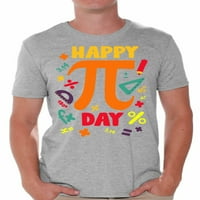 Neugodni stilovi 3. dana majica matematičke majice za muškarce Happy PI Day