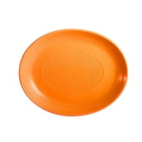 Porcelanski kupe ovalni tangerine 3 4
