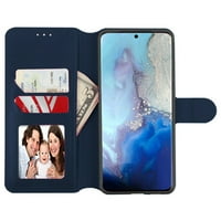 Kaleidio Case za iPhone Pro MA [Flip Wallet] Hybrid PU kože [Slot kartica] [Stand funkcija] Folio Cover