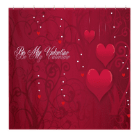 Zavjese za tuširanje zaljubljenih vole Dekorativnu zavjesu s kukama s kukicama vodootporna zavjesa za