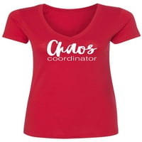 CHAOS koordinator Womens V-izrez majicu
