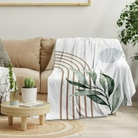Sažetak modernog bacanja Boho minimalistički srednjovjekti sunce estetski mekani krevet za krevet ženske