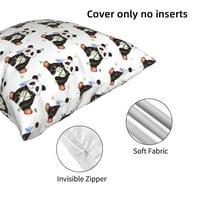 Slatke pandovanje bacaju jastuk za jastuk za kućni dekor ugodni prekrivači za jastuke za krevet na kauč