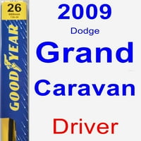 Dodge Grand Caravan Set set brisača set - premium