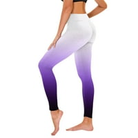 Leesechin Clearance ženske gamaše flare plairane hlače visoke struka Work Work Yoga Stretchy hlače