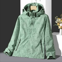 Dasayo ženske estetske zimske kapute vjetroottne kapuljače jakne vrećice jednoslojne patentne jakne
