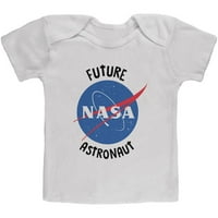 Budući NASA Space astronaut baby majica Bijeli mjesec