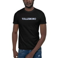 Tollesboro Retro stil kratkih rukava majica s nedefiniranim poklonima