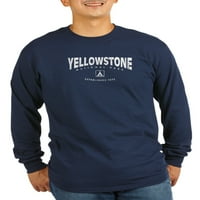 Cafepress - Nacionalni park Yellowstone, tamno majica s dugim rukavima - dugih rukava