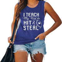 Naučite moju djecu da udari i ukrade tenk majicu za bejzbol mamu majica za bejzbol grafičku majicu za