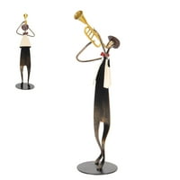 Trubetna figurica, metalna trubačka skulptura atraktivna prevencija hrđe blijedi za ured