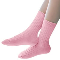 Dječje čarape bombone obojene dvostruke igle za babde s kliznim čarapama Modne čarape za djecu