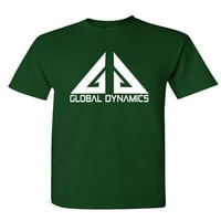Dynamics - Unise pamučna majica majica, crna, mala