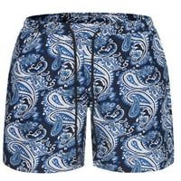 Muška dna elastična struka kratke hlače za plažu visoke struk Ljetne kratke hlače Classic Fit Mini pantalone