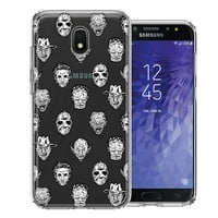 Za Samsung Galaxy J Star Crown Aura Halloween Horror Villoins Design Dvoslojni poklopac telefona