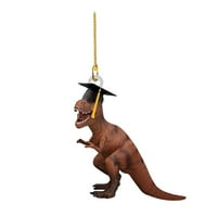 Viseći ukrasi sezona diplomskog šešira Dinosaur Kreativni privjesak ukras za domaćinstvo Akrilni privjesak
