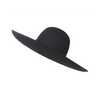 Disketna slamna šešica Ljetni šešir široki rub sunčani šešir šešica sklopiva šešir na plaži sunčani