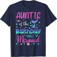 Teta rođendanske sirena porodične majice podudarajuće stranke
