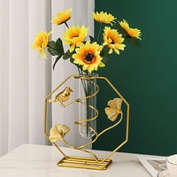 Aimiya Flower Vase Nordic Style Iron Art Geometrijski aranžman cvijeća Dekorativni držač biljnog držača