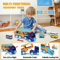 Dječje igračke kamioni, dječački igrački kamioni sa automobilima za godine stariji i djevojčice, rođendanski