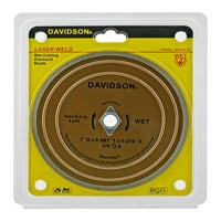 7 Davidson laser za zavarivanje mokrog rezača Dijamantna sečiva - Valley Industries Abdw-07W