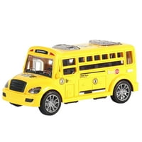 Sarkoyar School Bus Igračka simulirana jeseni otporni na plastiku inercijalni autobus za dječaka