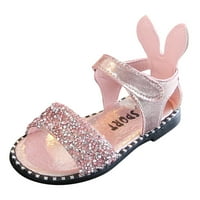 Sandale za klinove za djevojčice Klinovi za djevojčice Veličina Big Kid Toddler Pearl Djevojka Haljina