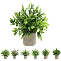 SPIETE Umjetne biljke lažni bonsai zeleno malo drvo za kućne uređenje ureda