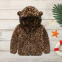 Dječja odjeća Toddler Unise Zip Up Flannel Camuflage Ispiši zimsku proljetnu odjeću Dječja djevojka